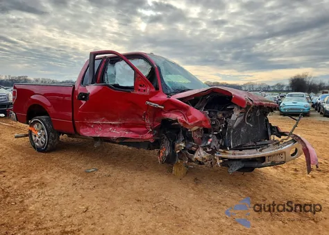 2010 Ford F150 Super Cab из США, поврежденный, VIN 1FTEX1C88AFD54078